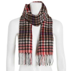 Steve Madden Houndstooth Italian Muffler Scarf